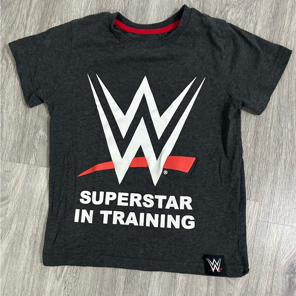WWE Kids Charcoal Superstar in Training Tee
